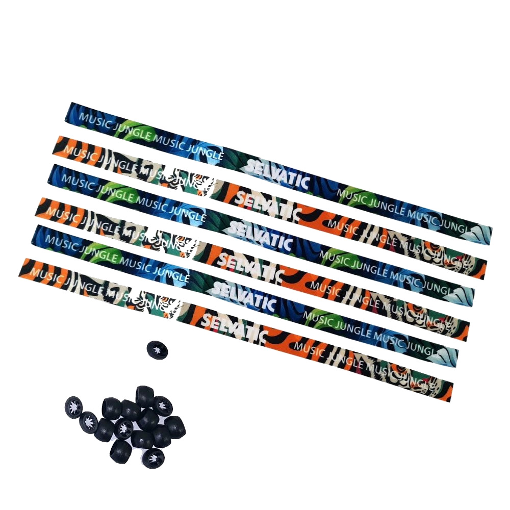 Pulsera de tela sublimada personalizada